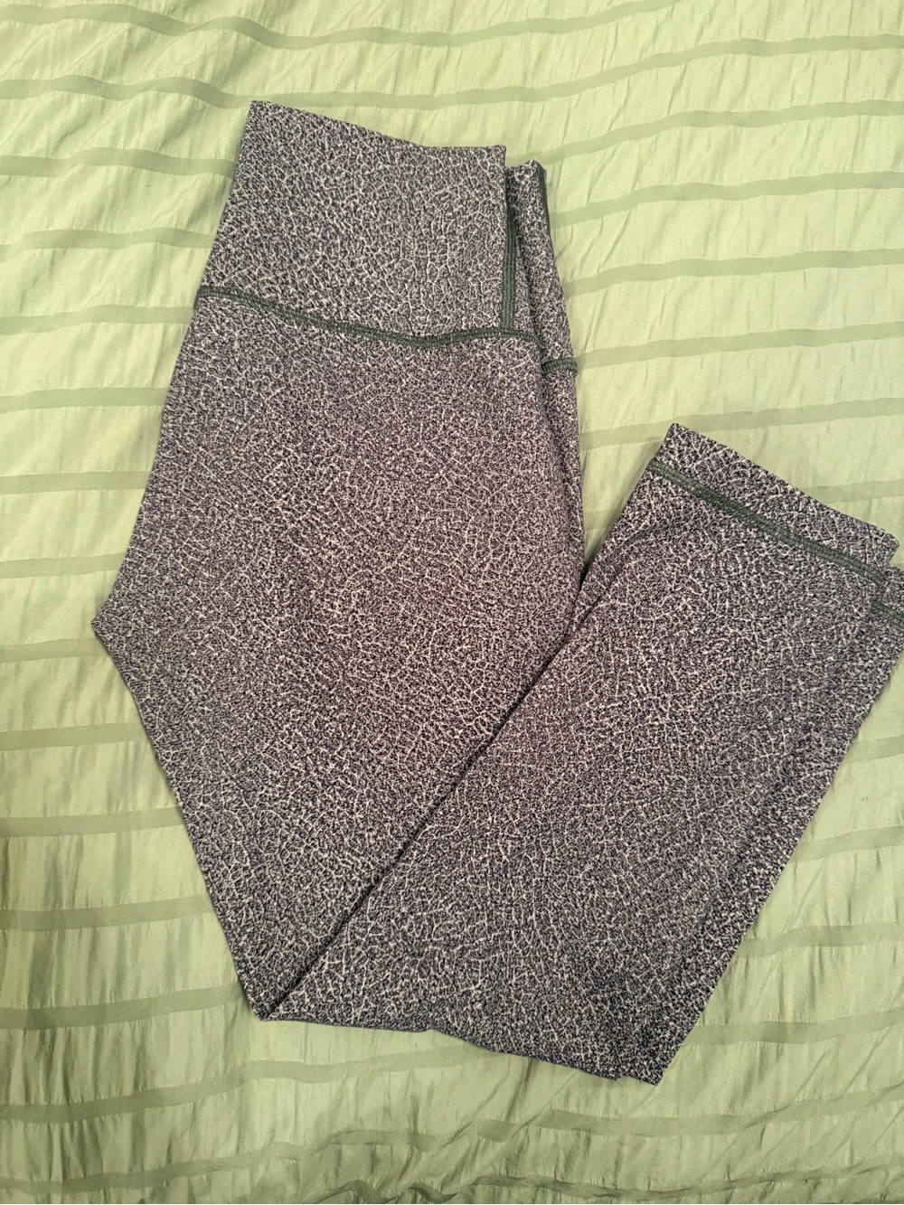 lululemon athletica Gray/Black Printed High-Rise Leggings